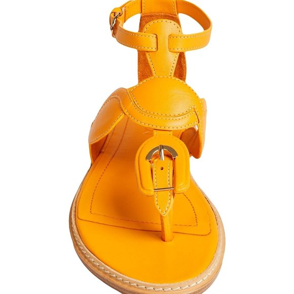 Ulla Johnson Arabella Sandals Marigold Sz 37.5 or 38 New in Box - Picture 1 of 9
